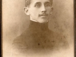 Edward Sypniewski w seminarium w  Łęczycy, ok.1909