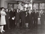 Wojciech Sypniewski, Marian  Stadnik i Ryszard Tomczak (ostani z prawej)1974r.